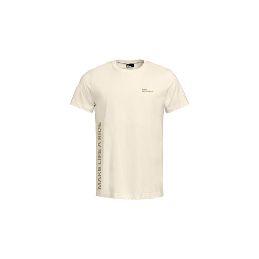“Make Life a Ride” T-shirt-Off White