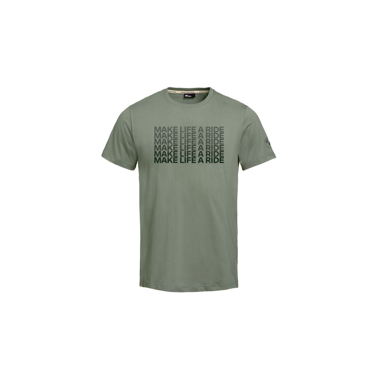 “Make Life a Ride” T-shirt (Khaki)